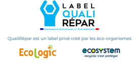 Label Quali Repar et Ecologic et Ecosystem