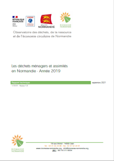 Les déchets ménagers et assimilés en Normandie - Année 2019