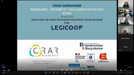 Webinaire sur le régime et la réglementation du don