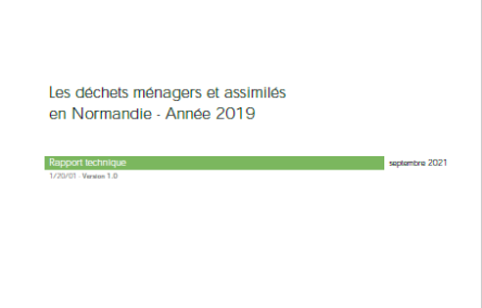Les déchets ménagers et assimilés en Normandie - Année 2019
