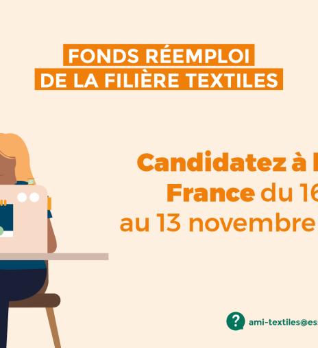 Fonds réemploi textiles ESS 