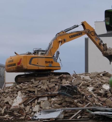 Le bâtiment produit chaque année 46MT de déchets